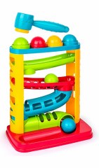 Award Winning Durable Pound A Ball, Stacking, Activity Toy