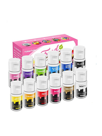 Gel Food Coloring, ValueTalks 12 Colors